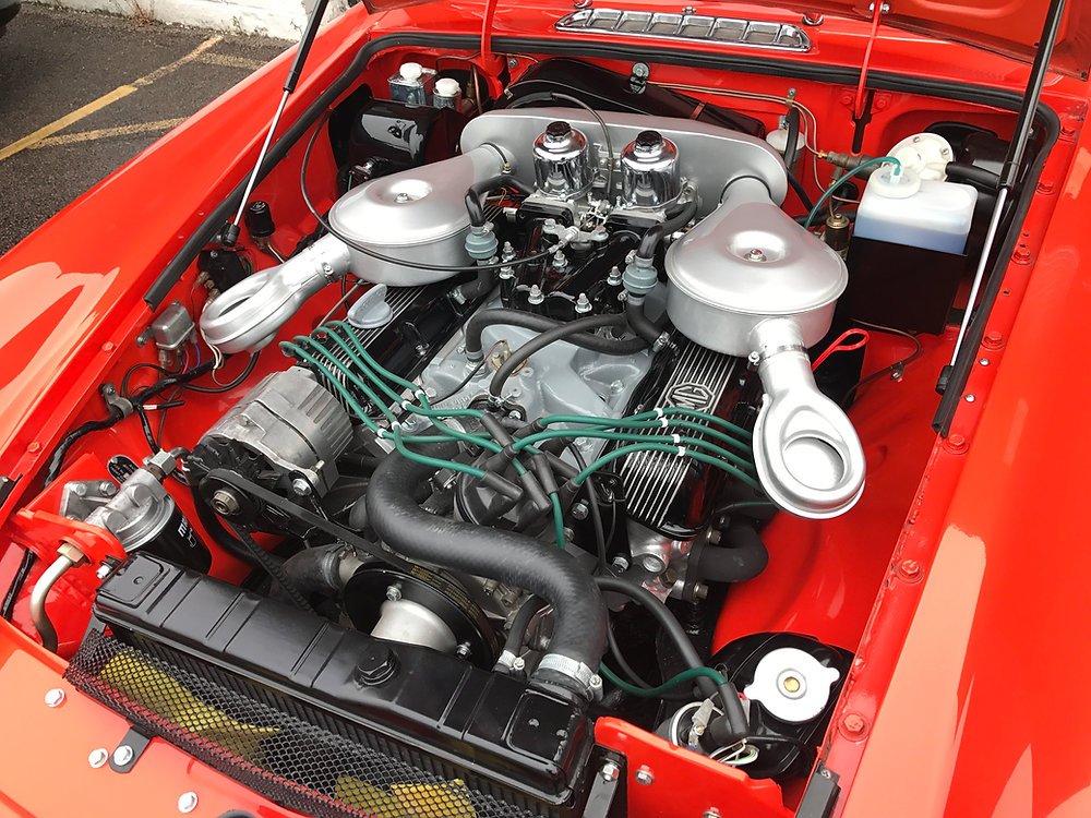 mgb gt v8 engine